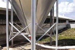 Nebraska research in the USA has identified a particular risk to the daily weight gain of growing pigs from even quite short interruptions in the feed supply from a bulk storage bin. Details are at the University of Nebraska website http://www.ianrpubs.unl.edu/epublic/live/ec219/build/ec07219.pdf .