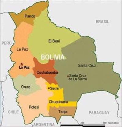 0710bolivia Map