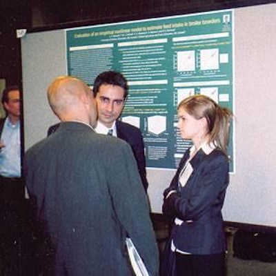 Poster sessions give opportunities for in-depth discussions with the authors.