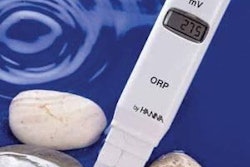 Example of an oxidationreduction potential (ORP) meter