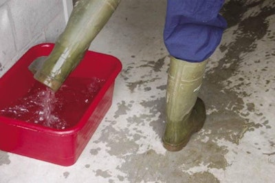Personnel on the pig unit generally find it most convenient when one disinfectant can be used for a number of purposes.