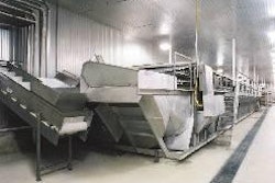 Microbiological data was used to establish a program for emptying the last two chillers at Michigan Turkey Producers every other production day.