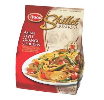 Skillet Sensations are complete low sodium, cholesterol and fat meals for two.