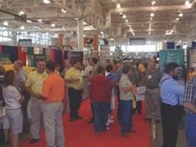 At World Pork Expo, exhibitors regularly include the biggest names in pig suppliers.