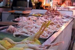 The majority of poultry sales still take place in wet markets in China.