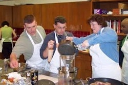 Culinary training for product developers is as much about learning vocabulary as it is about learning the techniques, like how to strain a veloute sauce through a chinois.