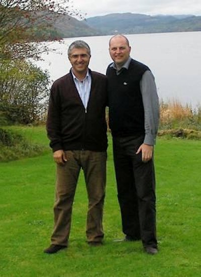 Puzant Dakessian (left) and Michael Garden.