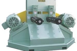 High shear extrusion process with Insta-Pro International’s High Capacity Model 2000 extruder does not require an external source of heat or steam.