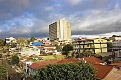 San José, bella ciudad sede del Congreso Centroamericano de Avicultura.