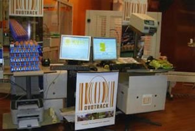The Ovotrack system displayed at the 2010 VIV.
