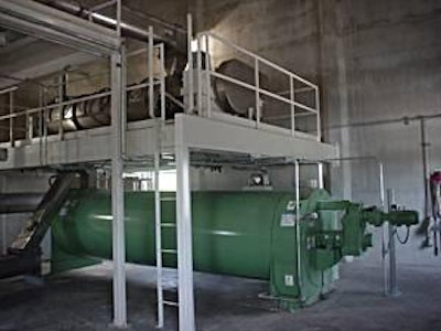 The conditioner and hygienizer has increased output to 32 tons of finished pellets per hour.