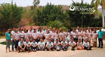 El 8º encuentro de Planalto reunió a empresarios líderes del sector de reproductoras de Brasil.