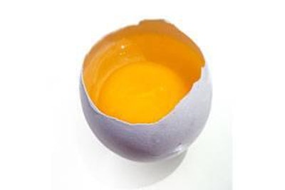 The presence of a synthetic carotenoid confirms that the egg is not organic.