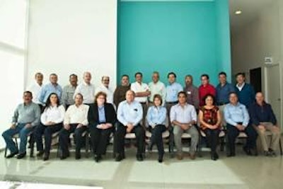 Attendees at Amlan's distributor training session in Guadalajara, Mexico, February 2011.