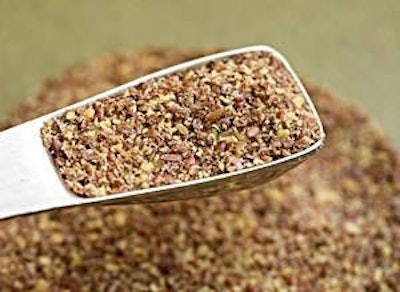 Flaxseed is an excellent source of Omega-3, but must be treated properly prior to inclusion in diets.
