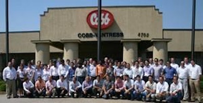 Attendees at Cobb's 12th world technical seminar.