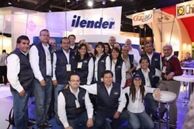 Equipo de Ilender durante el Congreso Latinoamericano de Avicultura 2011.