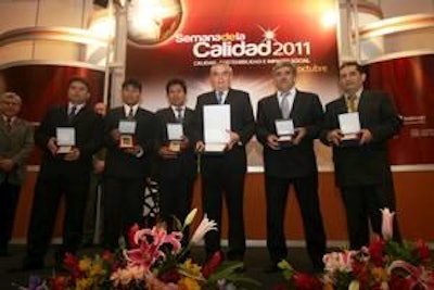 Semana de la Calidad en Perú premió a la empresa Técnica Avícola con el 'Reconocimiento a la Gestión de Proyectos de Mejora 2011'.