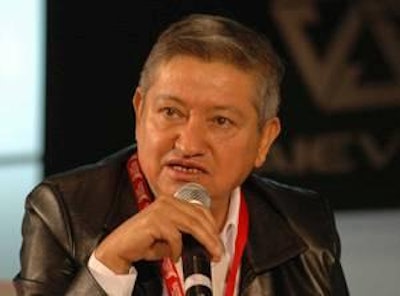 Presidente de la Unión Nacional de Avicultores de México, Sr. Jaime Crivelli.