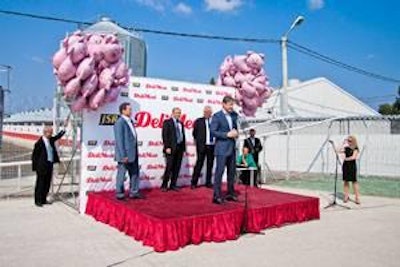 Delimeat Farming Complex recently opened in Russia.