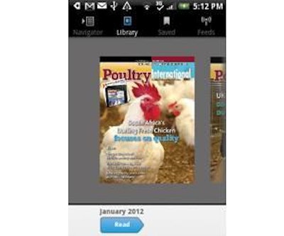 A new Android app joins Poultry International's already offered mobile Apps, allowing users access to latest issues on the go.