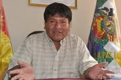 Viceministro de Desarrollo Rural y Agropecuario de Bolivia, Sr. Víctor Vásquez