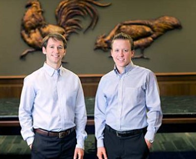 Carl George and Charles George have been named co-CEOs/Presidents of George's Inc.