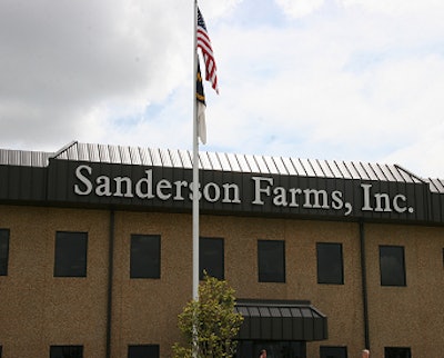 Sanderson Farms processing facility, Kinston, N.C.