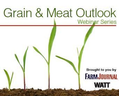 WATTAgNet and Farm Journal will present the second 'Grain & Meat Outlook' webinar on Tuesday, August 27.