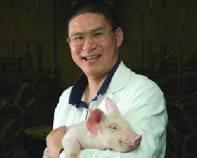 Texas A&M AgriLife researcher Guoyao Wu has been researching the benefits of glutamate in sow diets.