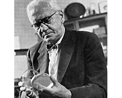 Photo courtesy of Wellcome Images | Credited with the discovery of penicillin, Sir Alexander Fleming foresaw the development of antibiotic resistance back in the 1940s.