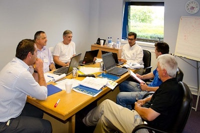 Aviagen employees take part in a technical service managers school, hosted by the company.
