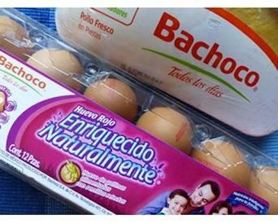Bachoco has a 35 percent market share of chicken in Mexico and 5 percent in eggs, according to Reforma.