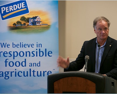 Jim Perdue of Perdue Farms talks about the company's efforts in environmental responsibility, including the renovation of the Perdue Farms home office.