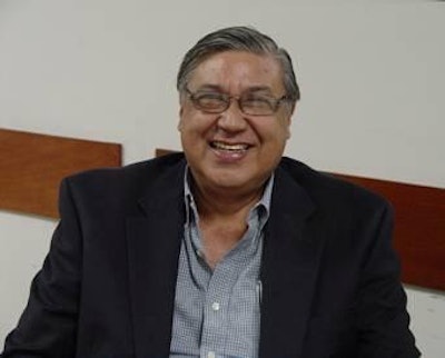 El Lic. Rodolfo Cisneros, presidente de Los Teques, SA de CV, de El Salvador