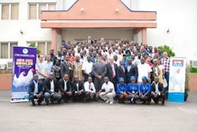 Nearly 130 CHI Farms' customers attended the seminar in Nigeria.