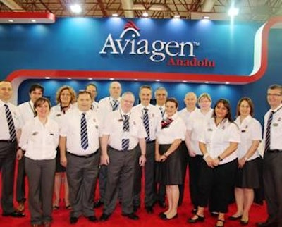 The Aviagen Anadolu team presented at VIV Turkey.