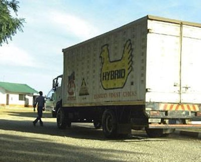 With greater investment in infrastructure, chick delivery vehicles could become more commonplace in Africa.