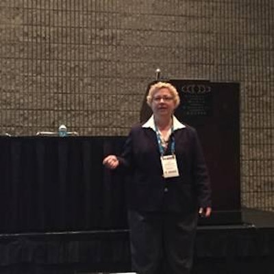 Lynn Dornblaser, director, innovation and insight, Mintel, speaking on new products and consumer trends at IPPE 2015.
