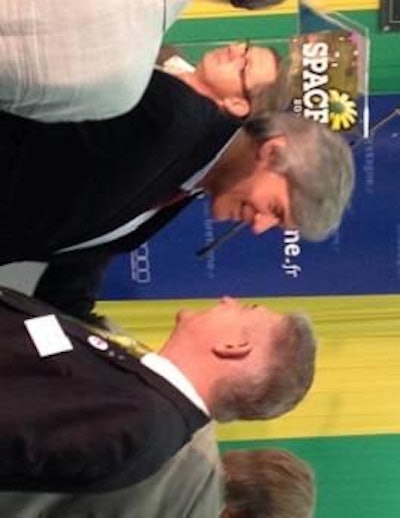 France's Agriculture Minister Stéphane Le Foll spoke about his confidence in French agriculture at SPACE 2014.
