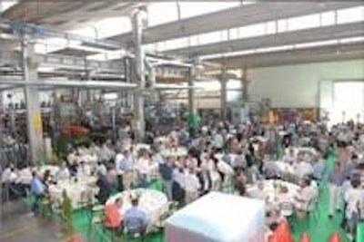 Giordano Poultry Plast | Attendees celebrate the 50th anniversary of Giordano Poultry Plast.