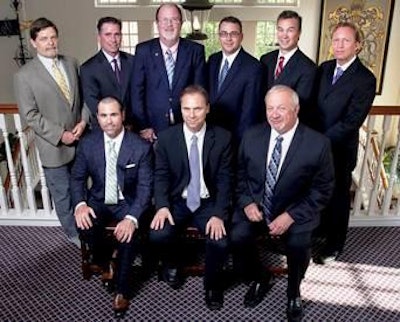 Members of the Executive Committee are, seated left to right, Chaz Wilson, Charles von der Heyde, Jim Sumner. Standing left to right, Jim Wayt, Steve Monroe, Neil Carey, Mike Little, Joel Coleman, Steve Lykken.