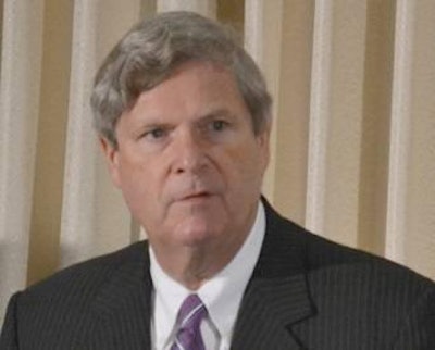 USDA Agriculture Secretary Tom Vilsack speaks at the “Avian Influenza Outbreak … Lessons Learned” Conference held in Des Moines, Iowa.