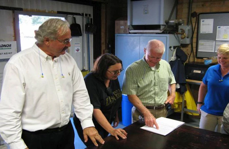 Saxon Composter Keystone Foods turns poultry wastewater sludge to soil compost ...