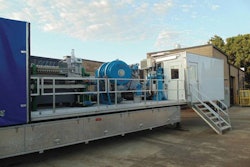 A rotary press adds by-product value by reducing moisture and, thus, transportation costs.