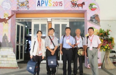 Nisseiken and Supervet International were silver sponsors at the recent Asian Pig Veterinary Society Congress in Manilla, Philippines. | Nisseiken