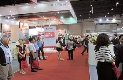 Photo courtesy of Victam International B.V. | Attendees at FIAAP/VICTAM/GRAPAS Asia 2014 explore the show floor.
