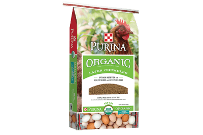 Purina Animal Nutrition Organic Layer Crumbles
