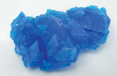 Copper sulfate is a mineral used in pig feed. | Iwka, Dreamstime.com