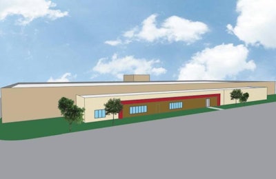 Tyson Foods has broken ground at the site of its new incubation center in Springdale, Arkansas. This is an artist's rendering of what the facility will look like when completed. | Tyson Foods